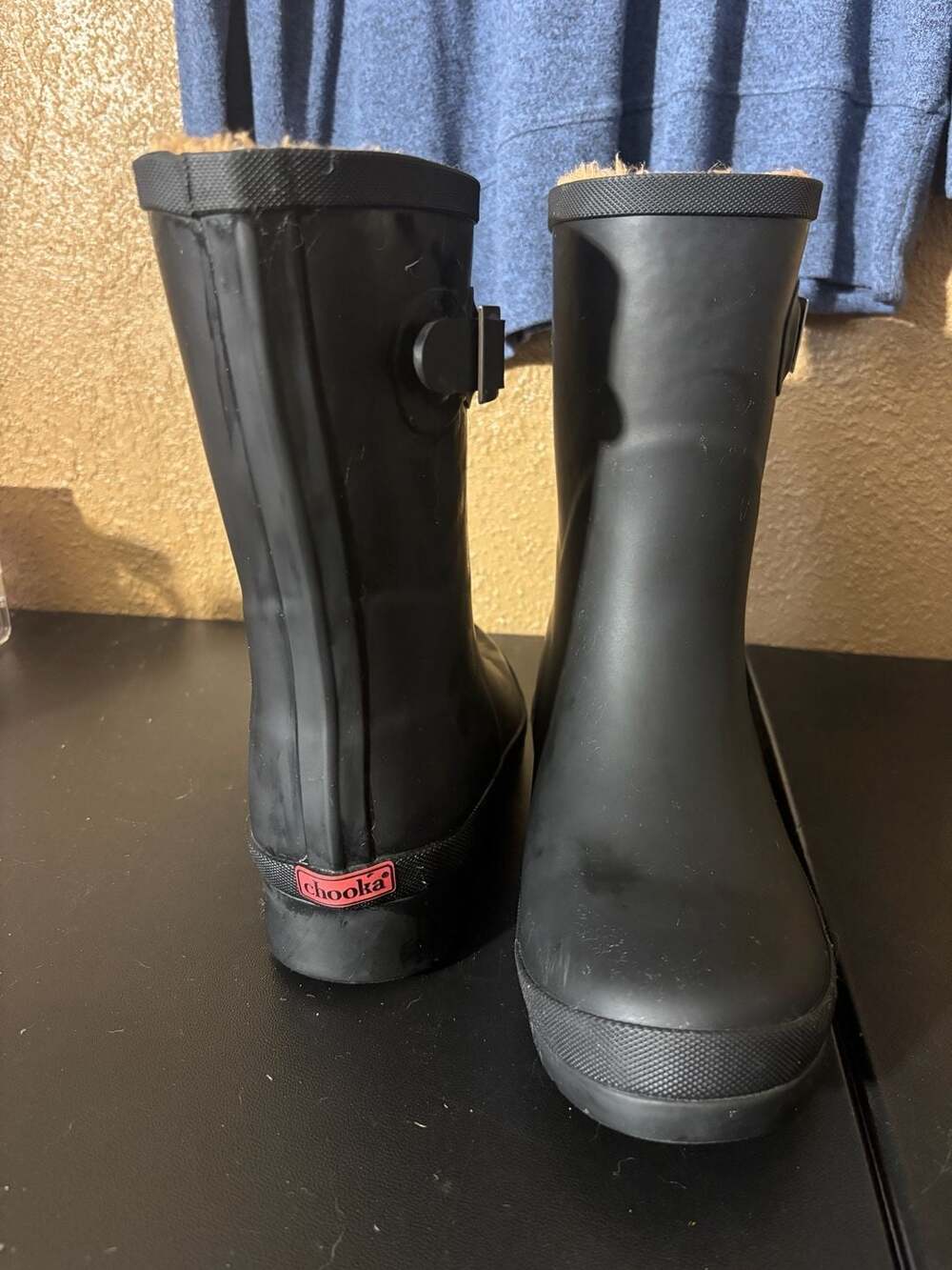 Chooka Rain Boots Size 8 Black